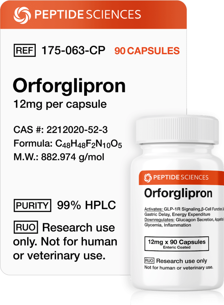 Orforglipron (12mg x 90 Capsules = 1