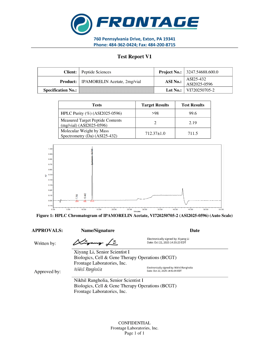 Ipamorelin 2mg