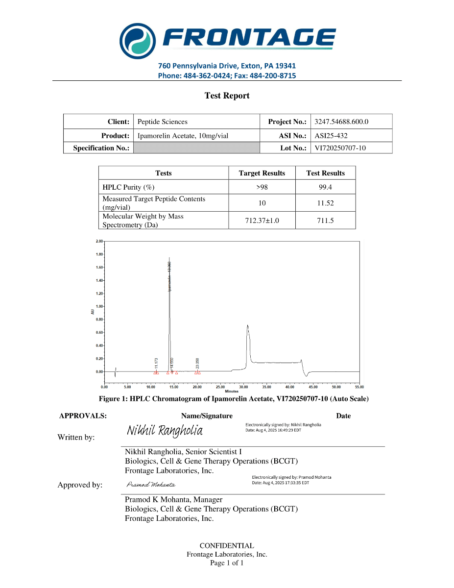 Ipamorelin 10mg
