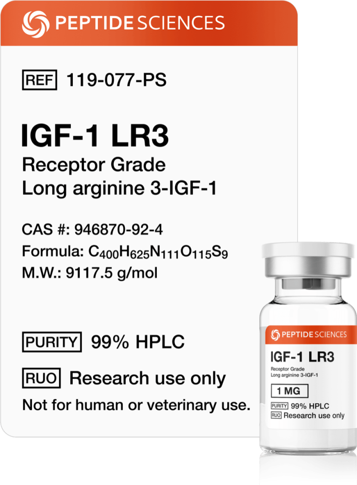 IGF-1 LR3 (Receptor Grade) 1mg