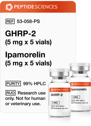 GHRP-2 (5mg x 5) and Ipamorelin (5mg x 5)