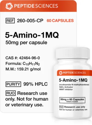 5-Amino-1MQ 50mg research compound