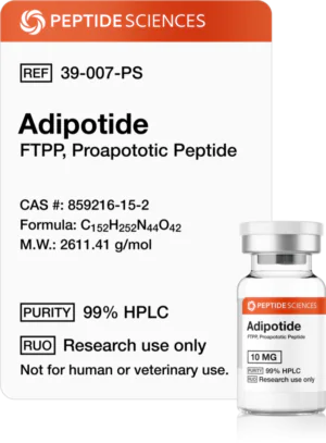 Adipotide FTPP 10mg research peptide