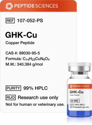 GHK-Cu 50mg copper peptide research product